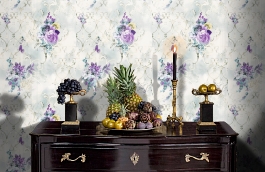 Обои 11700-04 фото в интерьере гостиной превью