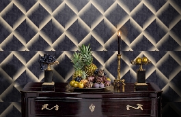 Обои 285388 фото в интерьере гостиной превью