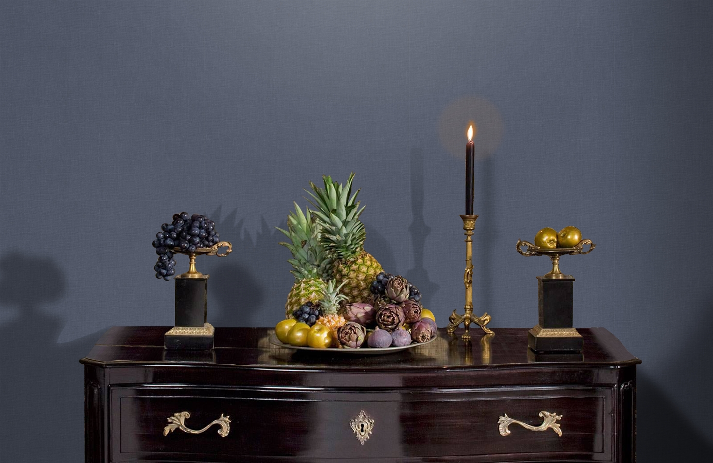 Обои 285569 фото в интерьере гостиной