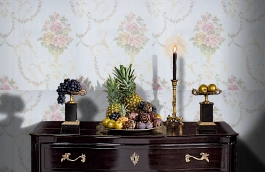 Обои 71003-5 фото в интерьере гостиной превью