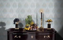 Обои 7710106 фото в интерьере гостиной превью