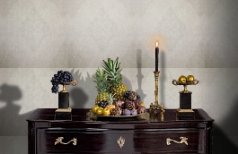 Обои 7711102 фото в интерьере гостиной превью