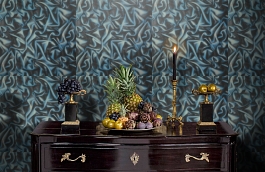 Обои 7711157 фото в интерьере гостиной превью