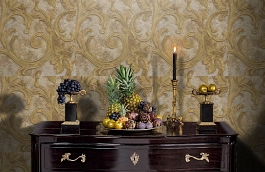 Обои 81217 фото в интерьере гостиной превью