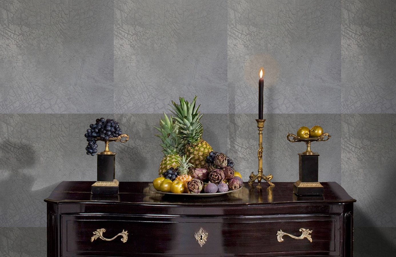 Обои 83059 фото в интерьере гостиной