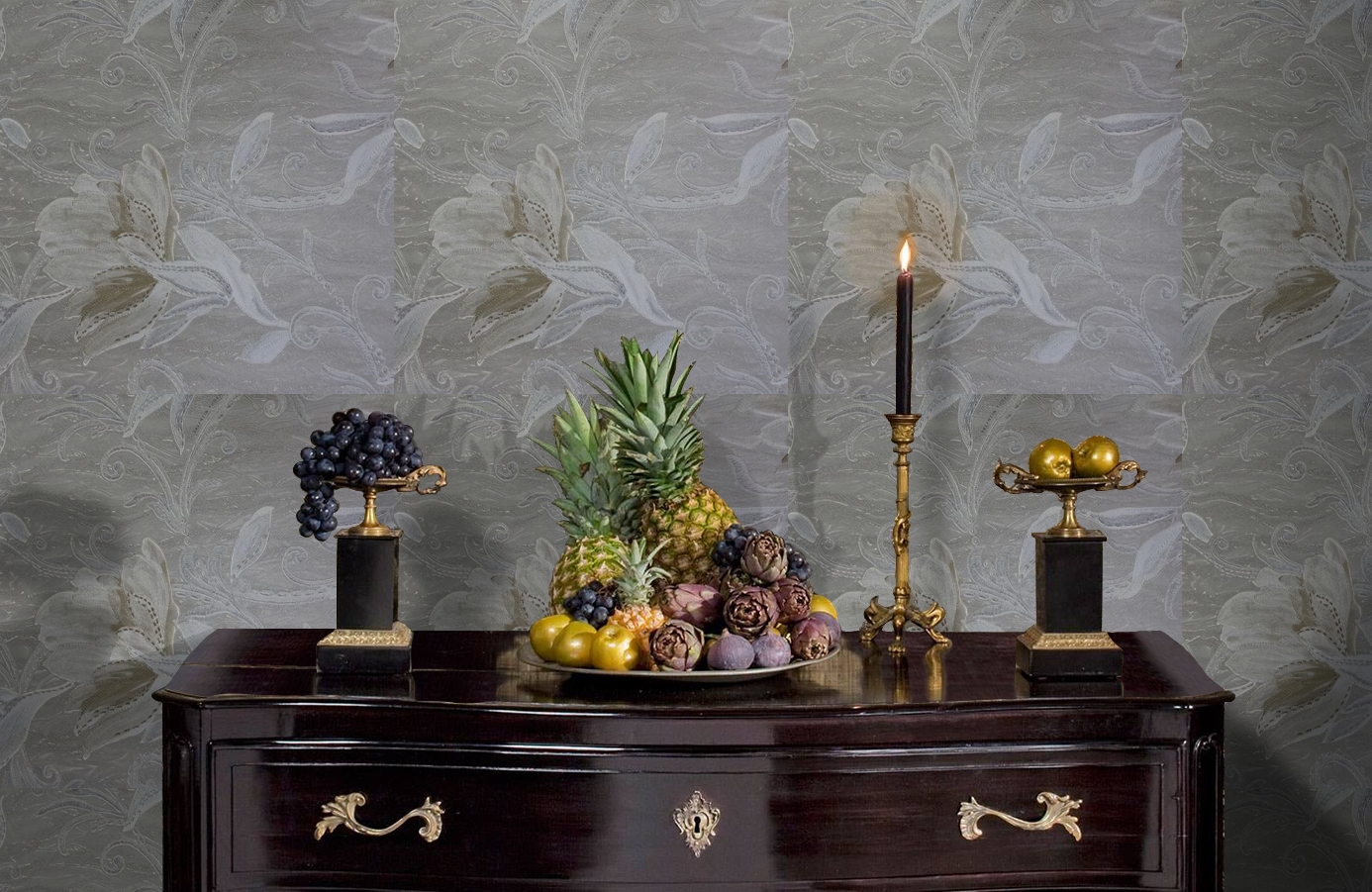 Обои 83077 фото в интерьере гостиной