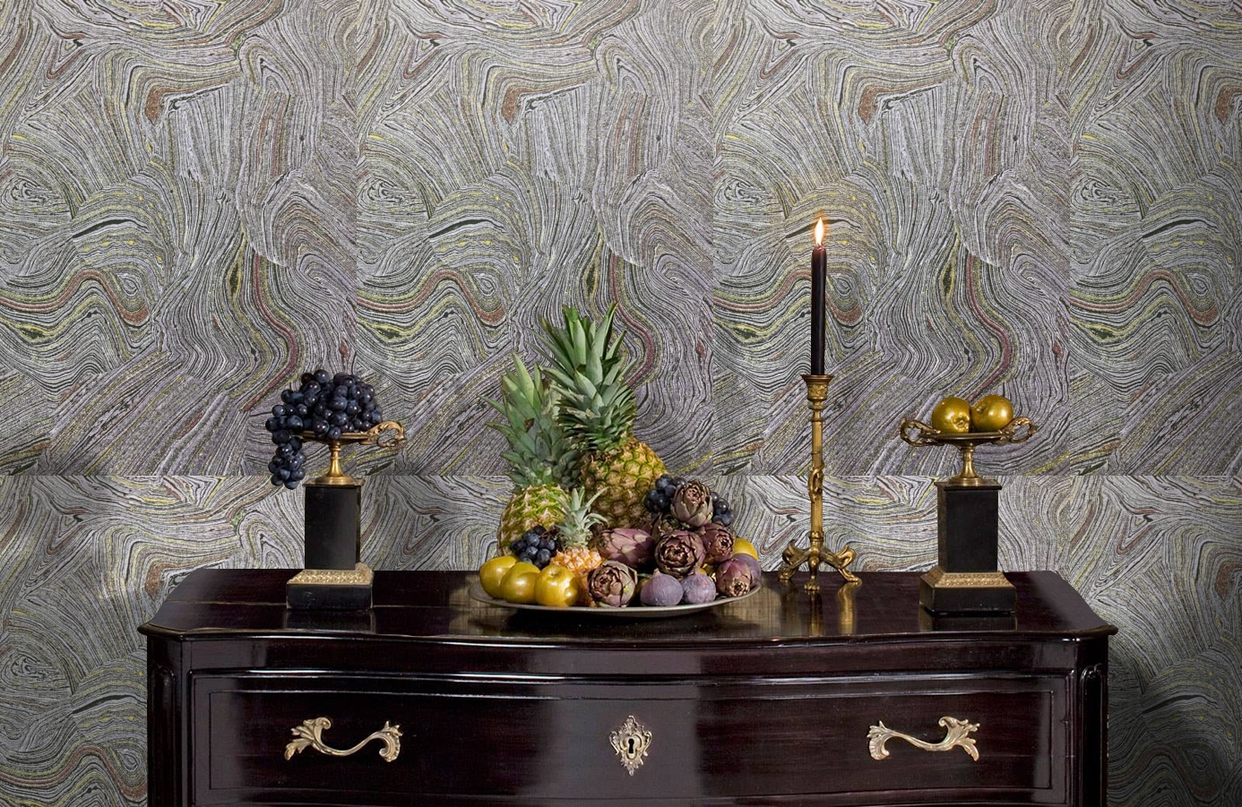 Обои 84013 фото в интерьере гостиной