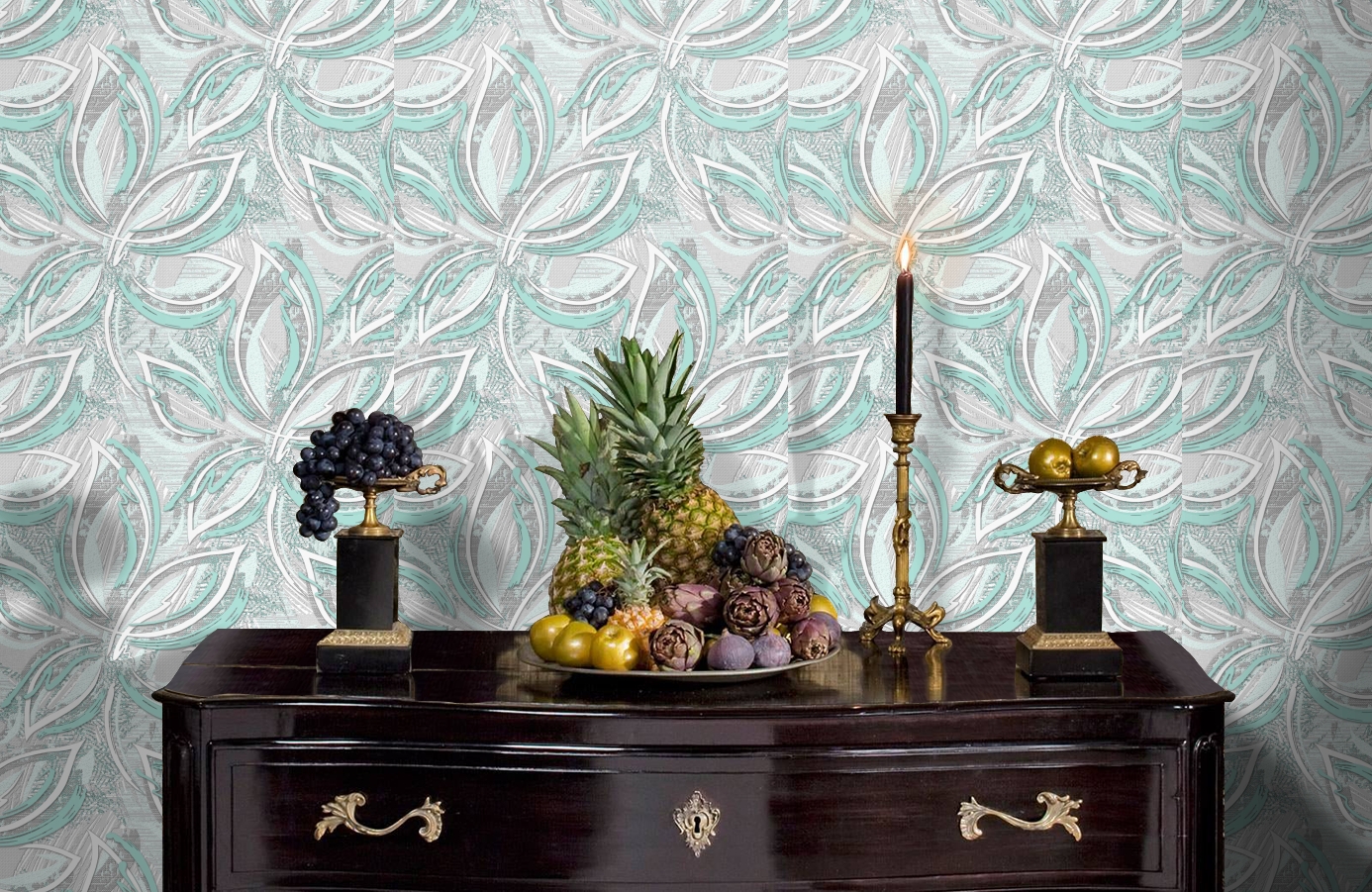 Обои 888863 фото в интерьере гостиной