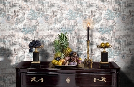 Обои 889434 фото в интерьере гостиной превью