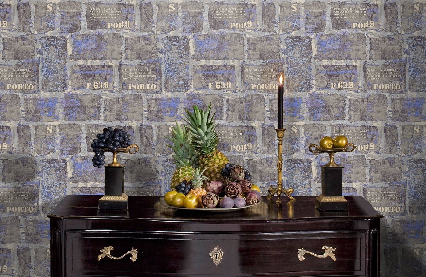 Обои 889718 фото в интерьере гостиной