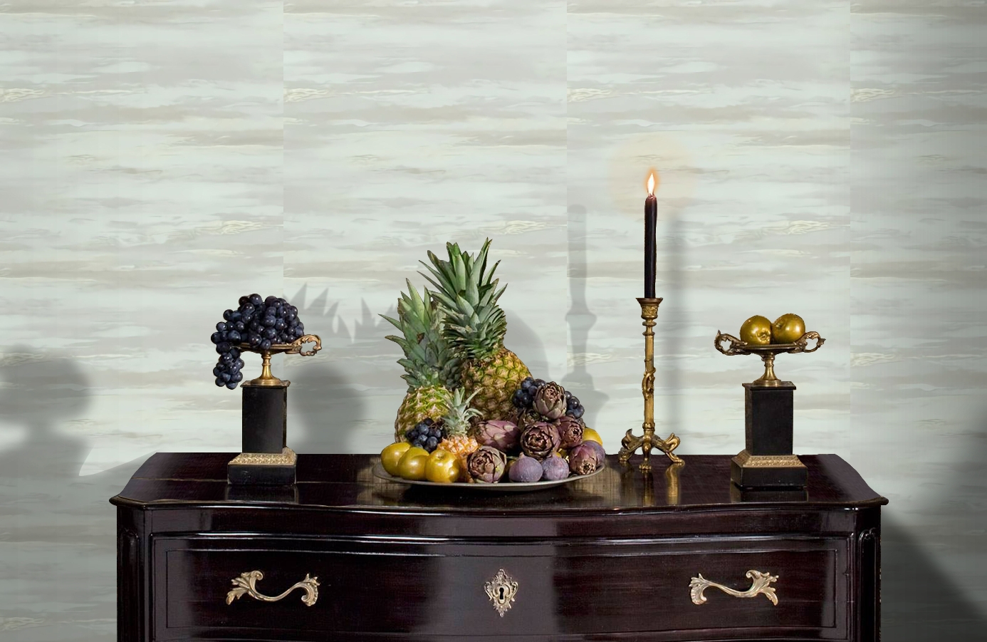 Обои 989433 фото в интерьере гостиной