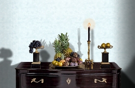 Обои 989833 фото в интерьере гостиной превью