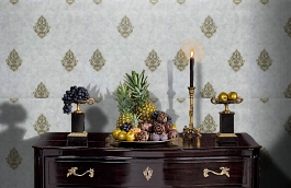 Обои M77503 фото в интерьере гостиной превью