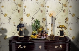 Обои 1053 фото в интерьере гостиной превью