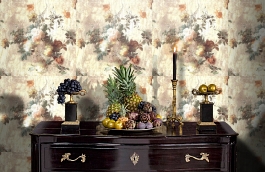 Обои 20250 фото в интерьере гостиной превью