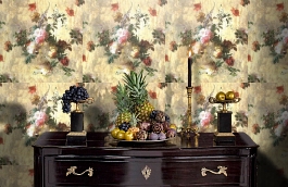 Обои 20252 фото в интерьере гостиной превью