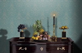 Обои M13043 фото в интерьере гостиной превью