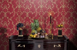 Обои M3320 фото в интерьере гостиной превью