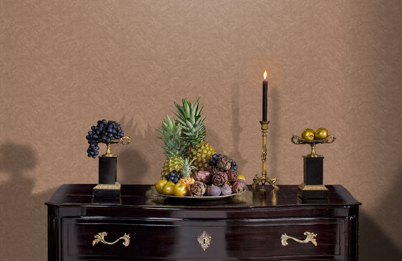 Обои M41102 фото в интерьере гостиной