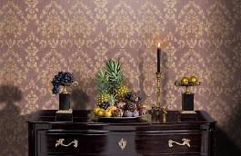 Обои M41115 фото в интерьере гостиной превью