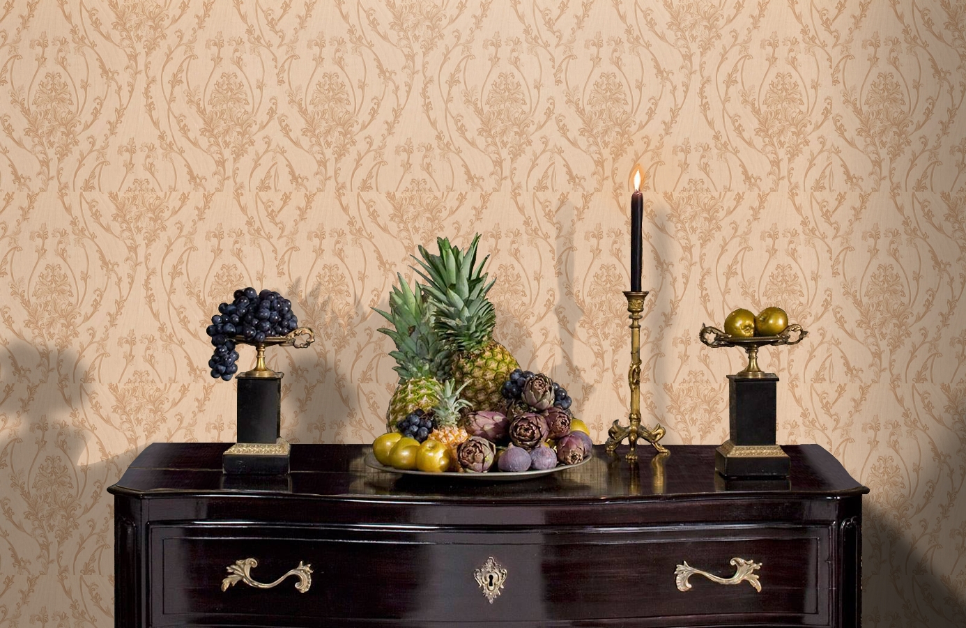 Обои M41118 фото в интерьере гостиной