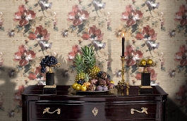 Обои R1311 фото в интерьере гостиной превью