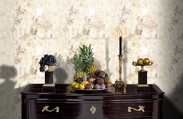 Обои R1616 фото в интерьере гостиной превью