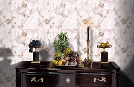 Обои R1620 фото в интерьере гостиной превью