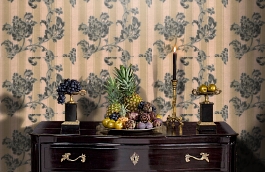 Обои R1625 фото в интерьере гостиной превью