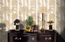 Обои R1628 фото в интерьере гостиной превью