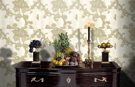 Обои R1634 фото в интерьере гостиной превью