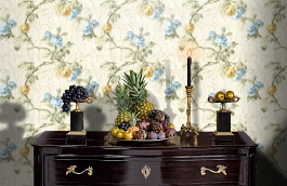 Обои R2738 фото в интерьере гостиной превью