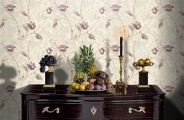 Обои R6415 фото в интерьере гостиной превью