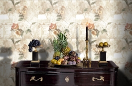 Обои R6623 фото в интерьере гостиной превью