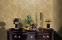 Обои R6630 фото в интерьере гостиной превью