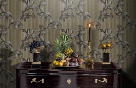 Обои R6637 фото в интерьере гостиной превью