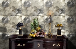 Обои R6650 фото в интерьере гостиной превью