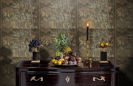 Обои Z6475 фото в интерьере гостиной превью