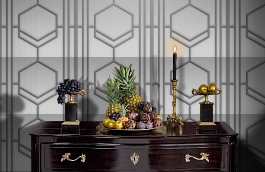 Обои Z6476 фото в интерьере гостиной превью