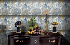 Обои Z6493 фото в интерьере гостиной превью