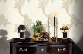 Обои 10017-06 фото в интерьере гостиной превью