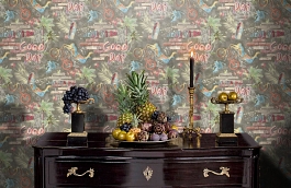 Обои 10037-04 фото в интерьере гостиной превью