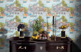 Обои 10229-01 фото в интерьере гостиной превью