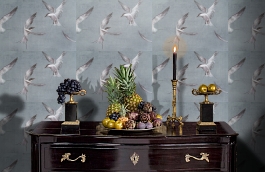 Обои 10380-05 фото в интерьере гостиной превью