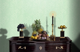 Обои 11-152-11 фото в интерьере гостиной превью