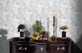 Обои 168534-18 фото в интерьере гостиной превью