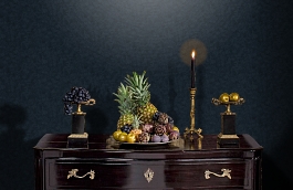 Обои 168555-17 фото в интерьере гостиной превью