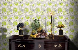 Обои 3336-47 фото в интерьере гостиной превью