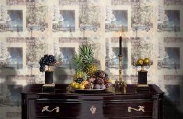 Обои 45-039-02 фото в интерьере гостиной превью