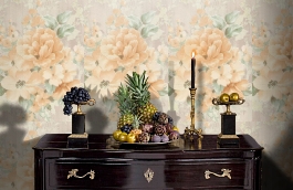 Обои 45-078-03 фото в интерьере гостиной превью